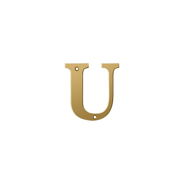 4 Residential Letter U, 10PK